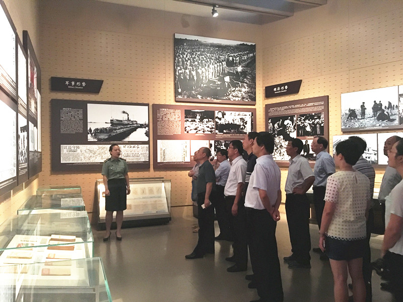 省拉斯维加斯9888集团党委组织集团本部党员赴渡江战役纪念馆接受革命传统教育